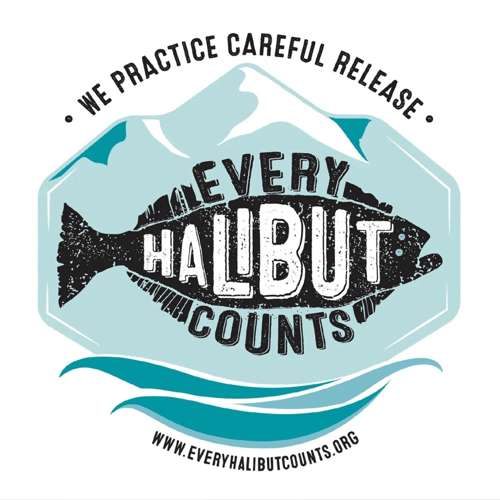 Every halibut counts logo