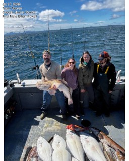 🎣 Another great day on the water with Homer Halibut Hunters! Huge thanks to our guests for fishing with us — we can’t wait to have you back out on the boat. Big thanks to Captain Captain Jimmy Counts and mate First Mate Ethan Powell for a great trip! 🐟 #HomerHalibutHunters #AlaskaFishing #Homer #Halibut #CatchOfTheDay