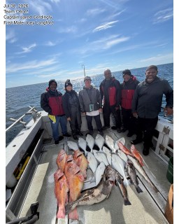 Nice job by everyone! Thanks for fishing with us Today onboard Orion with Captain Jared and Firstmate Joey