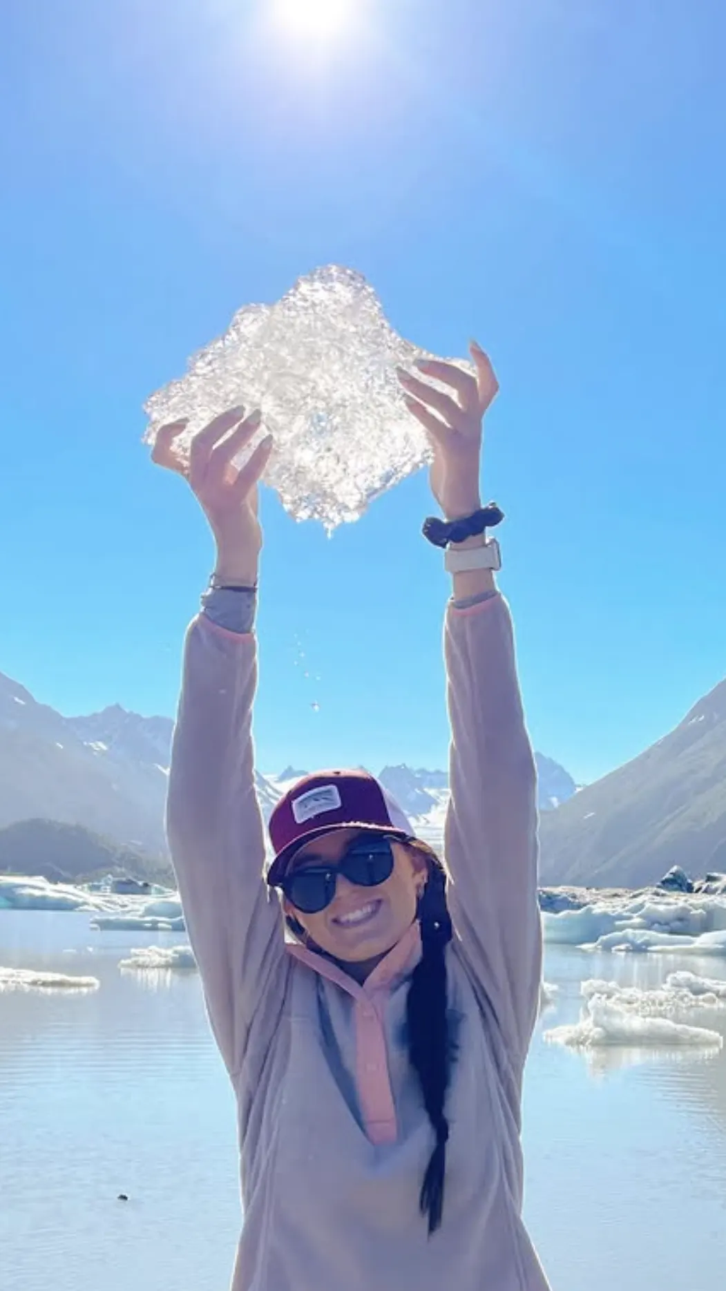 Keilli With Ice At Grewingk Glacier
